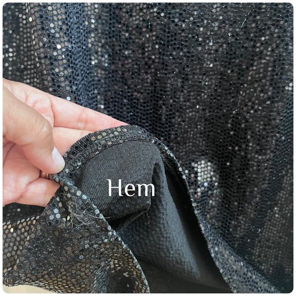 Bebe New Black Sequin Spaghetti Strap Bodycon Mini Dress Size XL - Picture 6 of 11